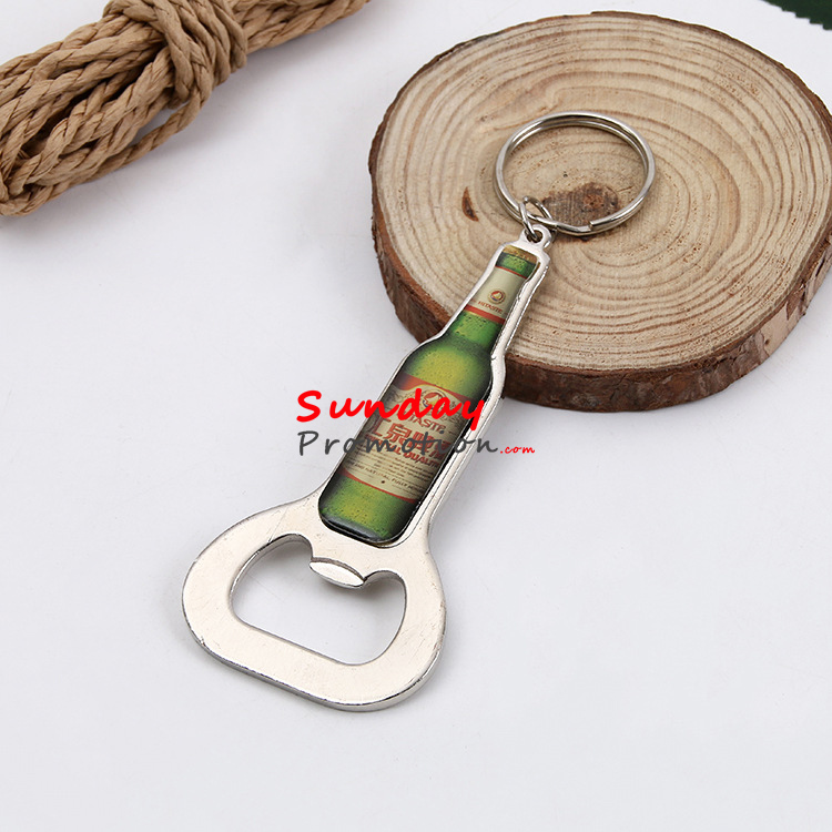 beer bottle opener keychain