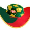 Foldable cowboy hats