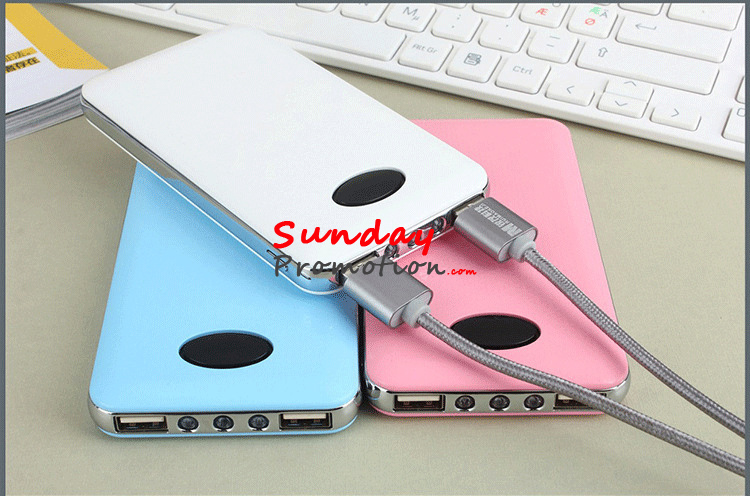 Personalized Chargers Gifts Branded USB Power Banks LED Display