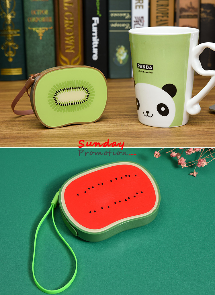 Custom Portable Cell Phone Battery Charger Fruit Design for Girl