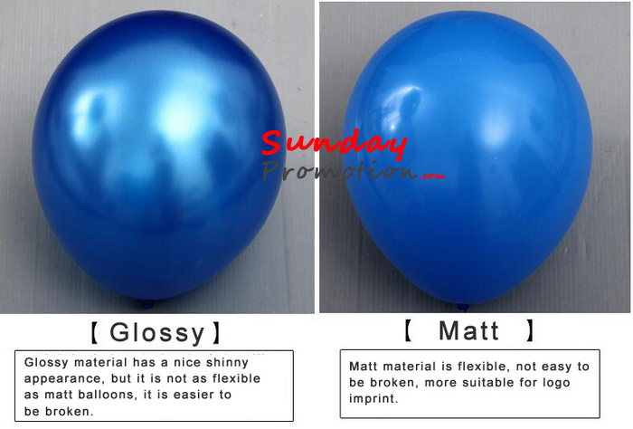 Cheap Custom Balloon Promotions Customized Balloons Glossy 2.2g