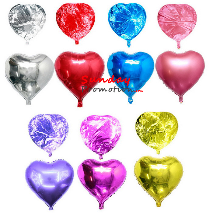Wholesale Mylar Balloons Heart Shape 10