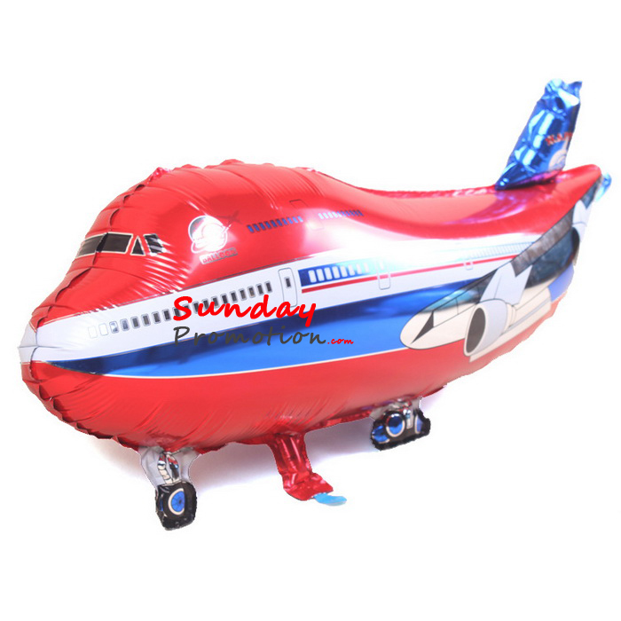 Wholesale Mylar Balloons Big Airplane Balloons for Kids BL048