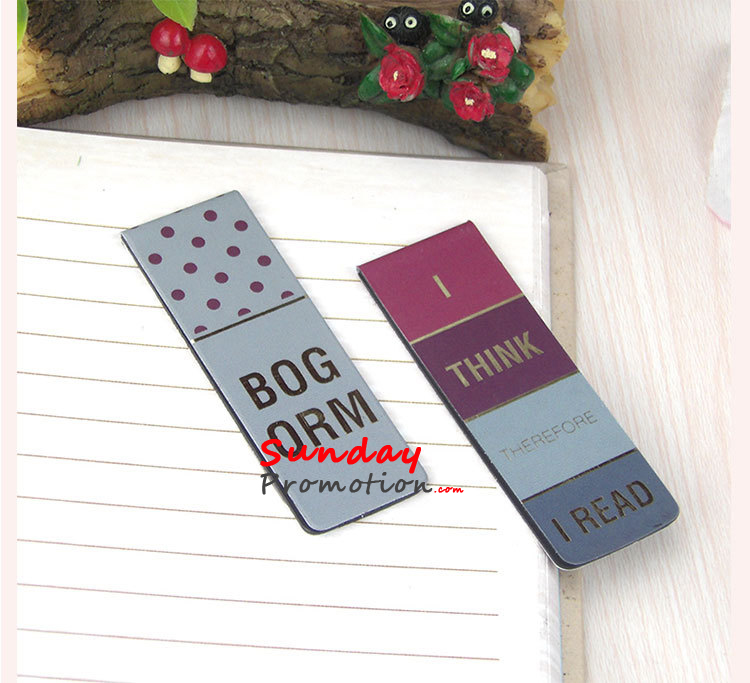 Custom Magnetic Bookmarks for Promotion Gifts 12.2*2.5cm 10