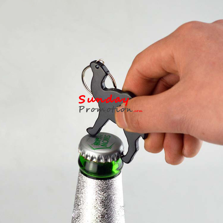 Custom Keychain Bottle Openers Metal Key Tag for Beer Camel Shape