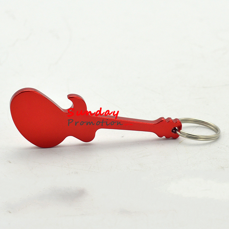 Custom Promotional Bottle Openers Guitar Shape Giveaway Gifts