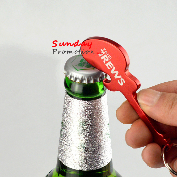 Custom Promotional Bottle Openers Guitar Shape Giveaway Gifts