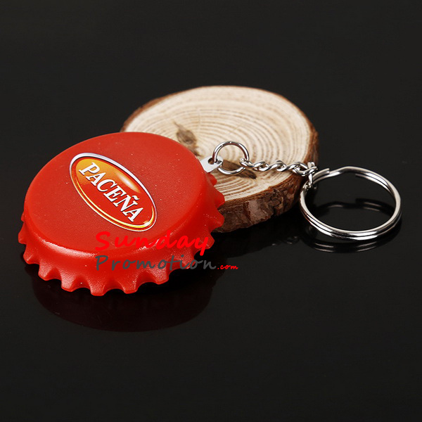 Personalized Bottle Opener with Cap Catcher Unique Bottle Opener Keychain