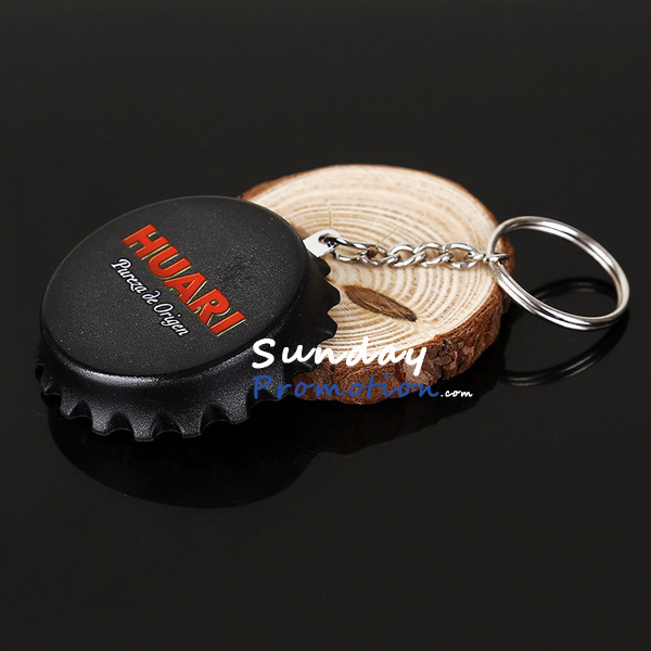 Personalized Bottle Opener with Cap Catcher Unique Bottle Opener Keychain