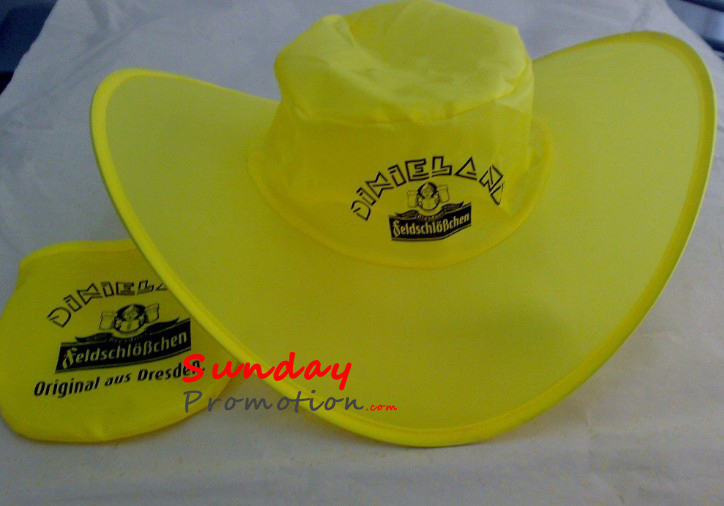 Custom Foldable Cowboy Hats w Logo Print