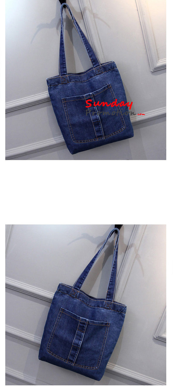 Custom Tote Bags in Denim Branded Jeans Bags in Fashion