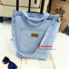 Bulk Denim Bags Wholesale Customized Jeans Bags for Promotion