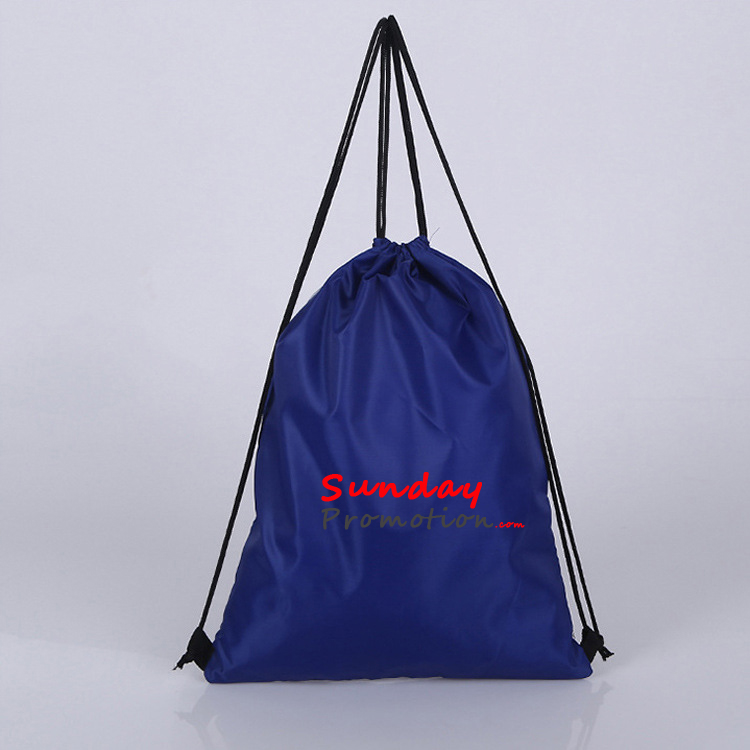 Custom Made Backpacks with Logo Drawstring Mesh Bags 210D 11 1