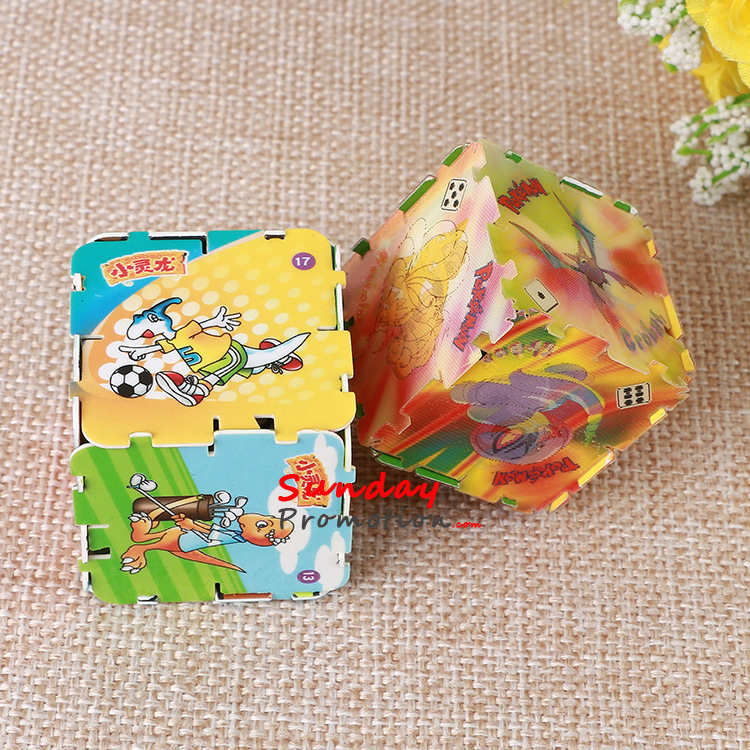 Custom 3D Puzzle Cube for Children Custom Promotional 3D Puzzle Cubes