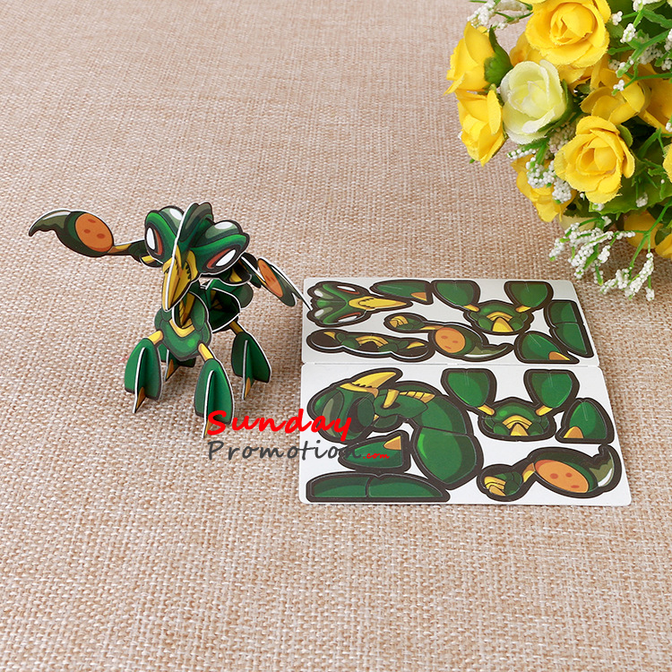 Custom Educational Puzzle for Kids Imprinted Puzzles with Logo 3D