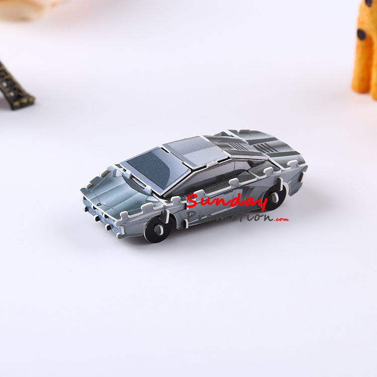Wholesale Custom Mini 3D Jigsaw Puzzle Car Design Promo Toys