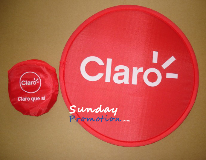 Custom Made Frisbee with Logo Promotional Flyers Single Color 25cm