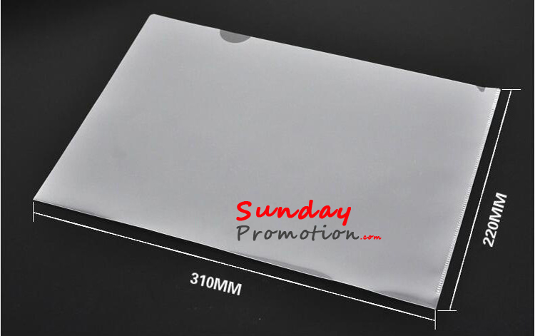 Wholesale Pocket Folders Transparent Cheap Single Pocket Folder 0.2mm
