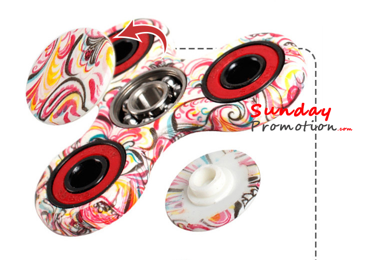 Wholesale Fidget Spinner Camouflage Colorful for Girls 5