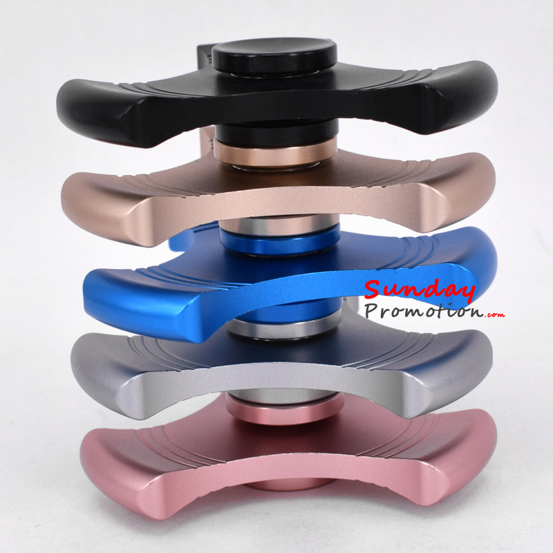 Wholesale Tri-Spinner Fidget Spinner Custom Your Own Spinner Top 12