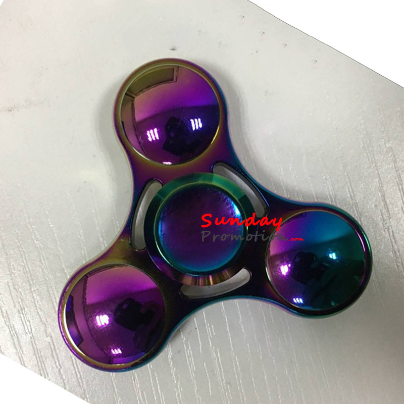 Custom Fidget Spinner Hand Toy Rainbow Color Quality Bearing 14