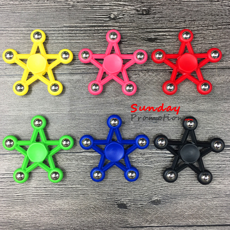 Wholesale Star Finger Spinner Hand Toy for Kids Bearing Spinner 34
