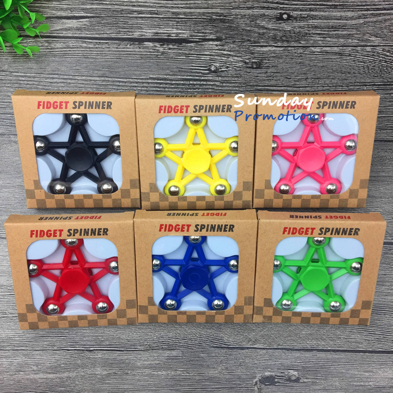 Wholesale Star Finger Spinner Hand Toy for Kids Bearing Spinner 34