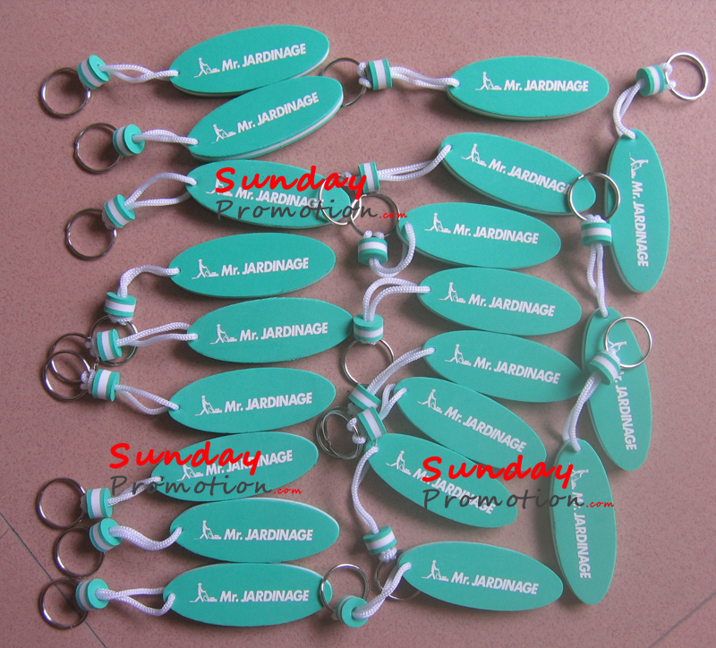 Custom Shape Floating Key Tag for Cheap Promotion Gifts