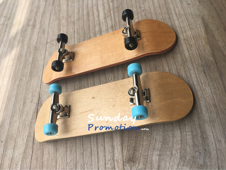 Blank Finger Skateboard for Painting Custom Print Mini Skateboards for Giveaways