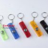 custom promotional keychains with whistle and compass