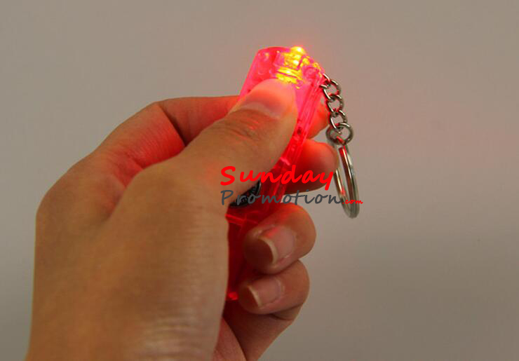 Custom Promotional Keychains with Whistle and Compass LED Light 213