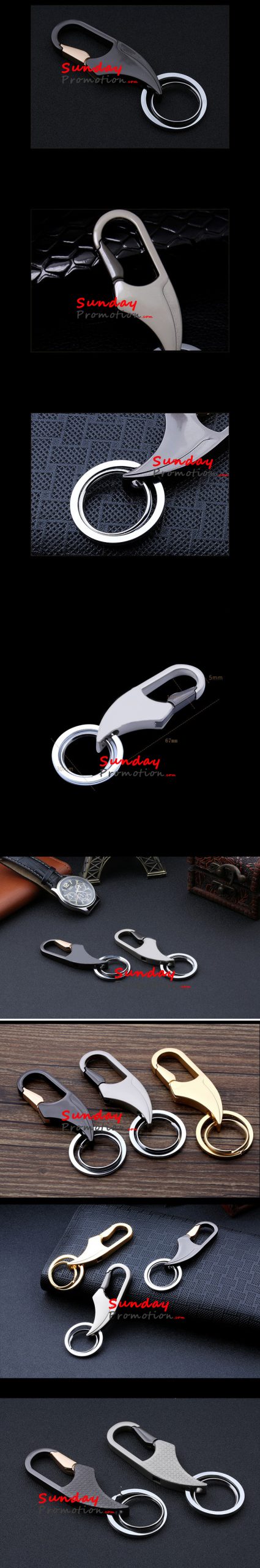 Custom Engraved Keychains Metal Business Keychains 305