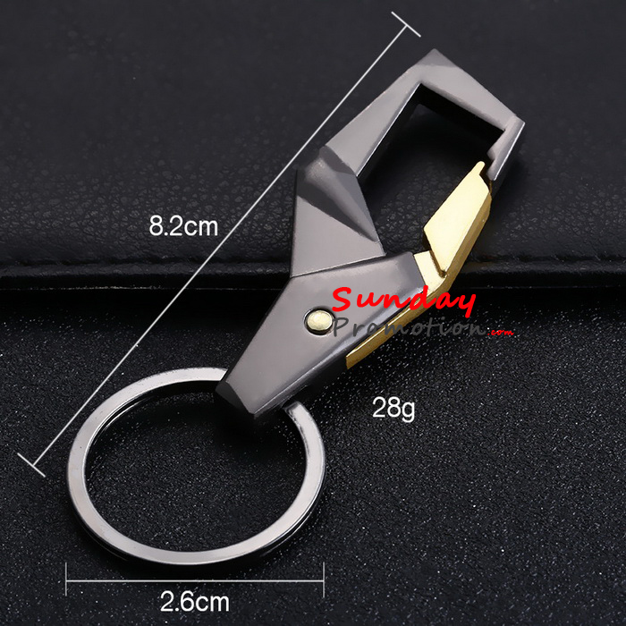 Custom Logo Metal Keychains Wholesale Valet Key Ring 306