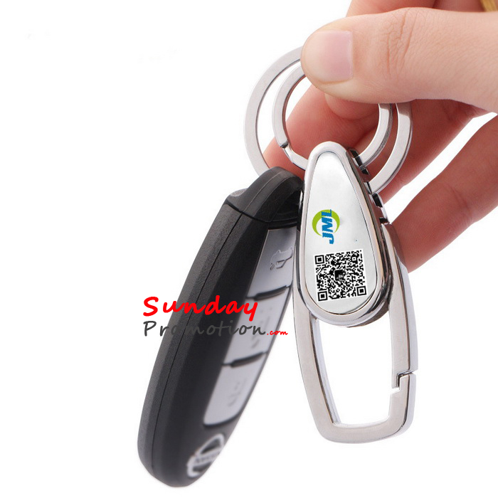 Double Ring Metal Keychains Online Wholesale Custom Keychains 307