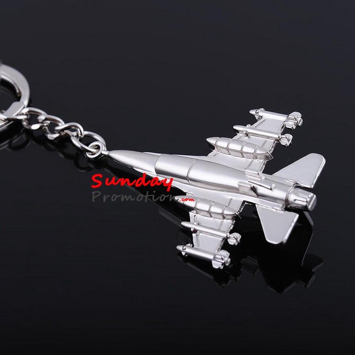 Awesome Keychains Wholesale Plane Keychain Metal 332