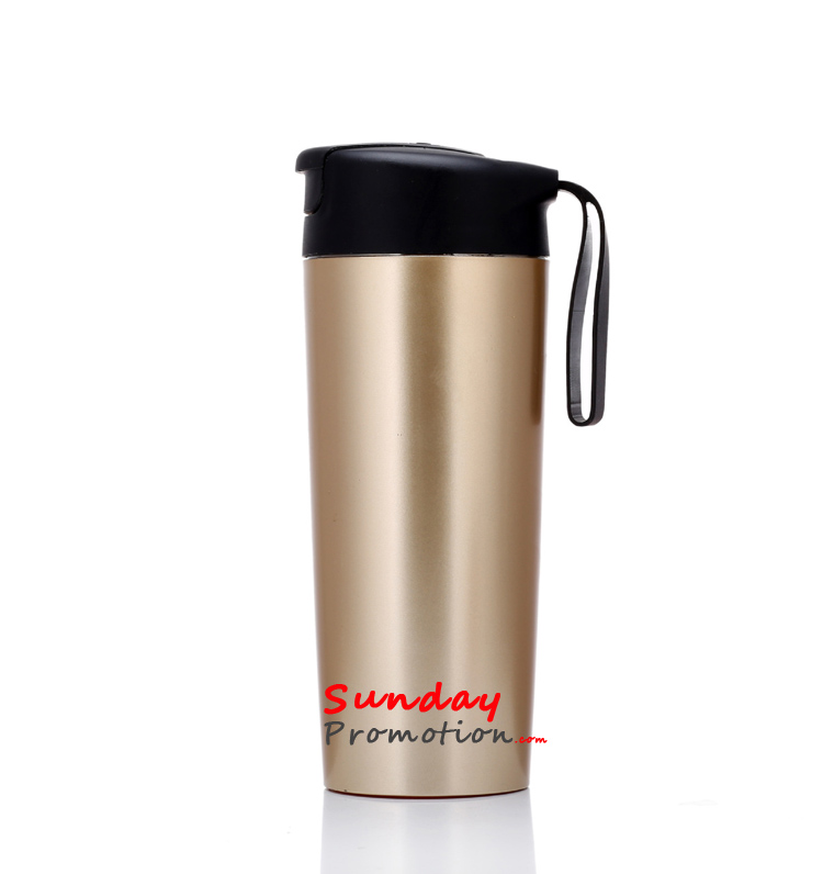 Wholesale Logo Suction Mugs with Handle Custom Giveaway Travel Mugs Manufacturer