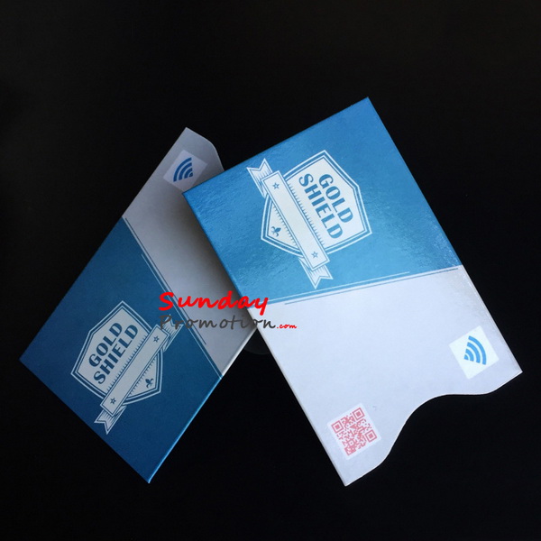 Custom RFID Blocker Sleeves for Promotion Credit Card Protector