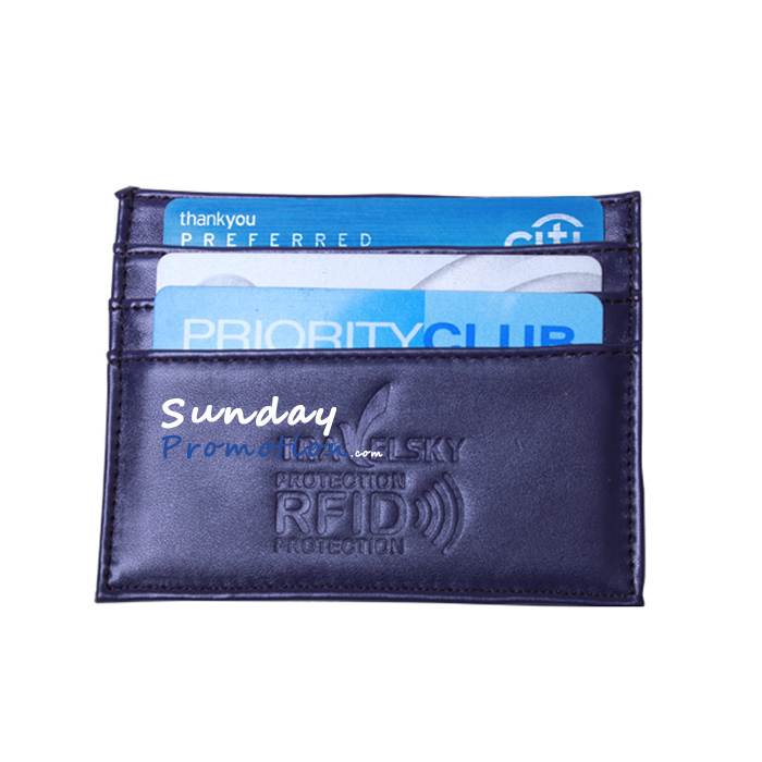 RFID Card Holder Bulk Security Wallets for Credit Cards 5
