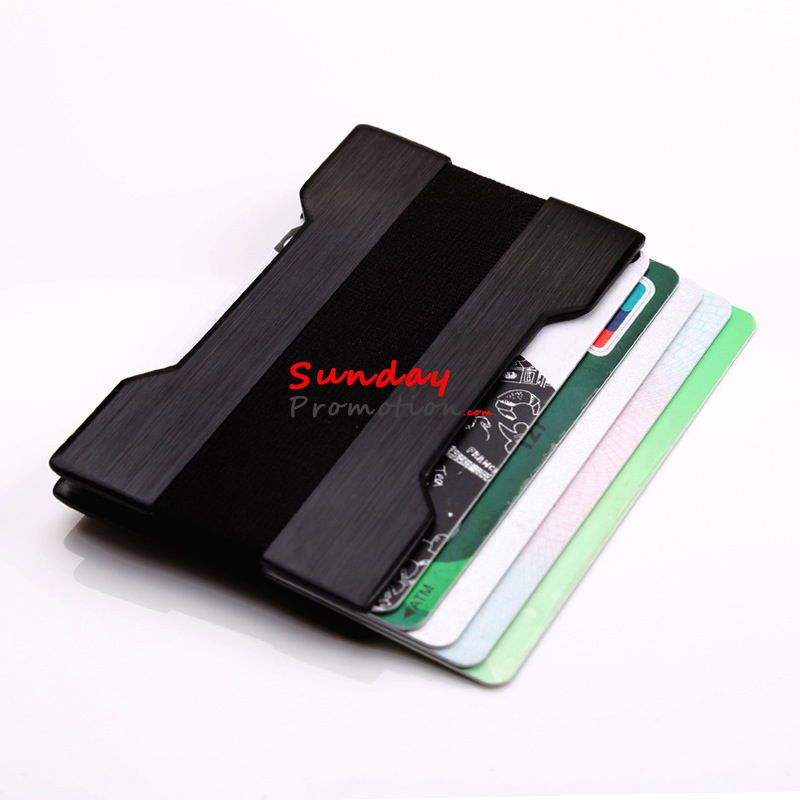 Wholesale Metal Credit Card Wallet RFID Aluminium Credit Card Holder