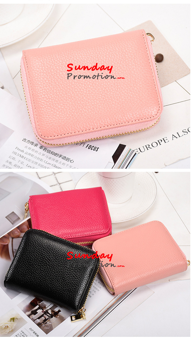 Real Leather Anti RFID Wallet RFID Credit Card Holder Wallet 34