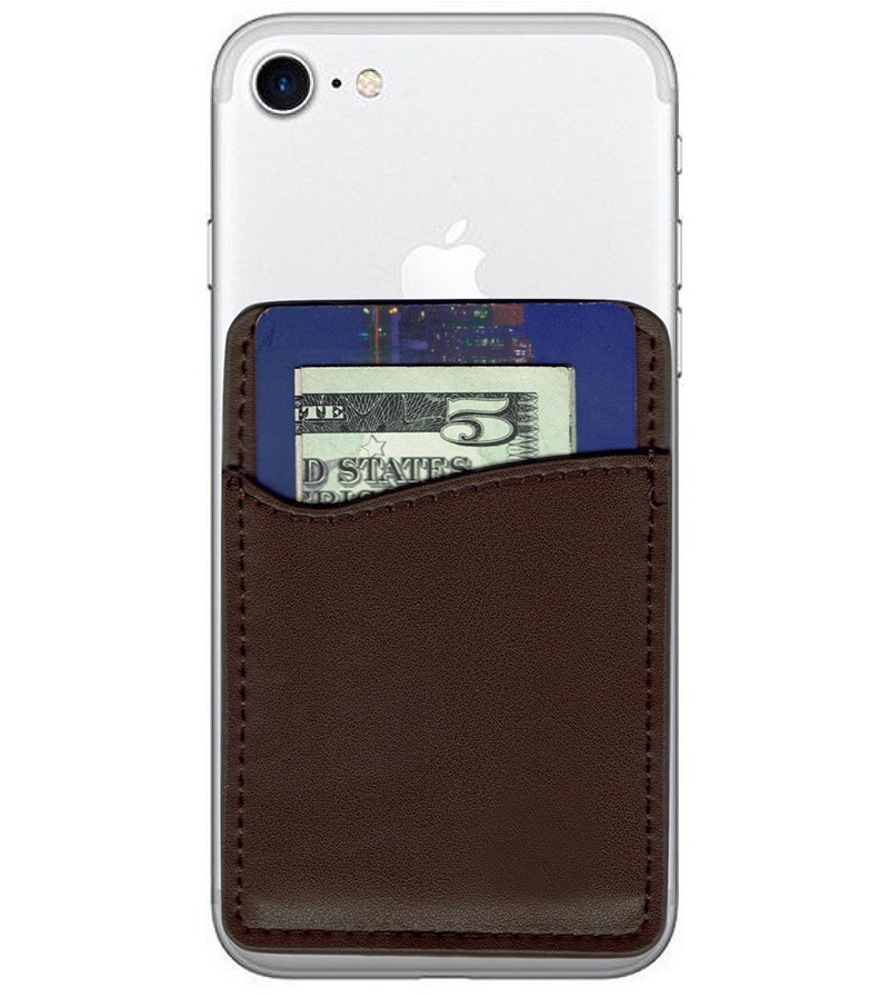 Cheap RFID Stick On Card Holder Wallet for iPhone Wholesale for Promotion