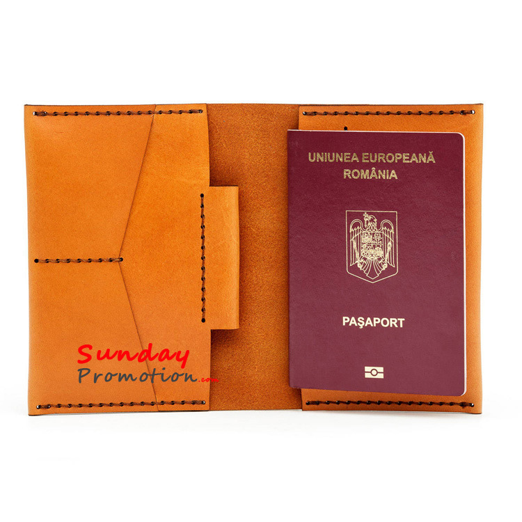 Best Business Gifts Custom Leather Passport Covers Wholesale with Logo  Emboss