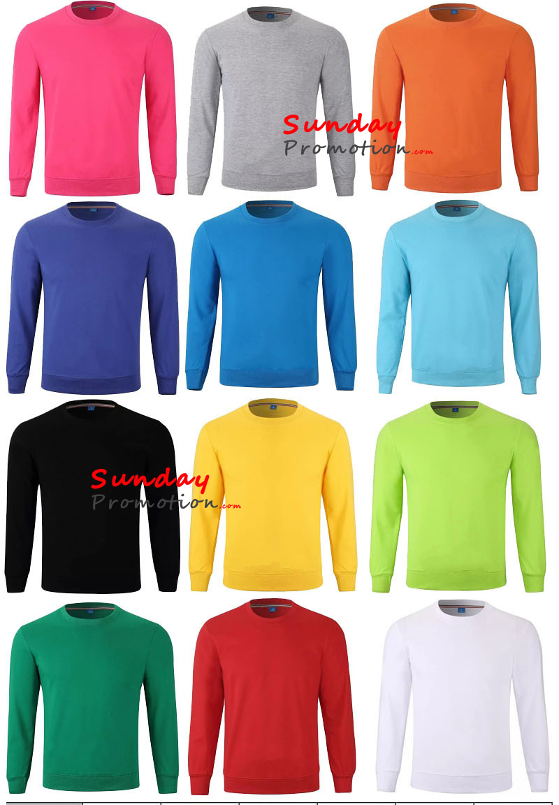 Custom Print Sweatshirts Crewneck Cheap Price for Promotion 28