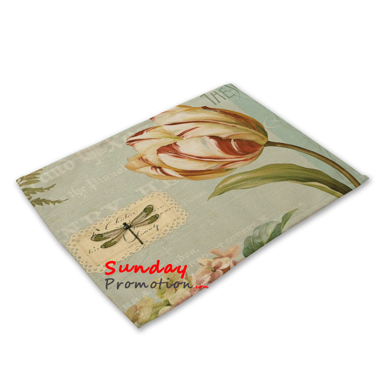 Best Printed Placemats Manufacturer European Style Dinning Placemats