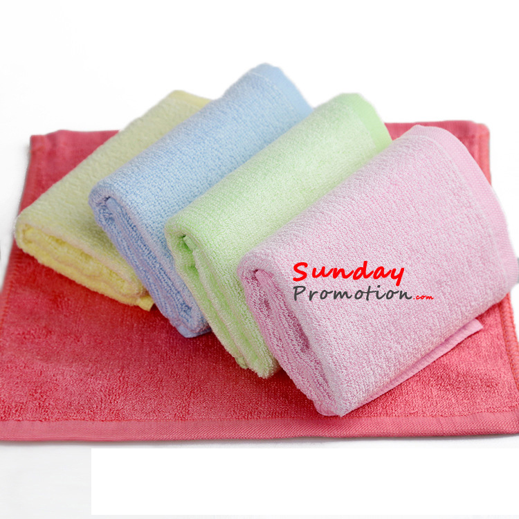 Custom Embroidered Bamboo Hand Towels with Logo for Promotion 13