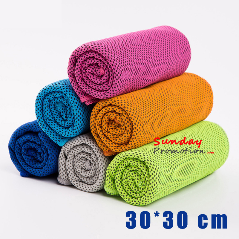Custom Snap Cool Towel with Logo Print Wholesale Sports Cooling Towel 15