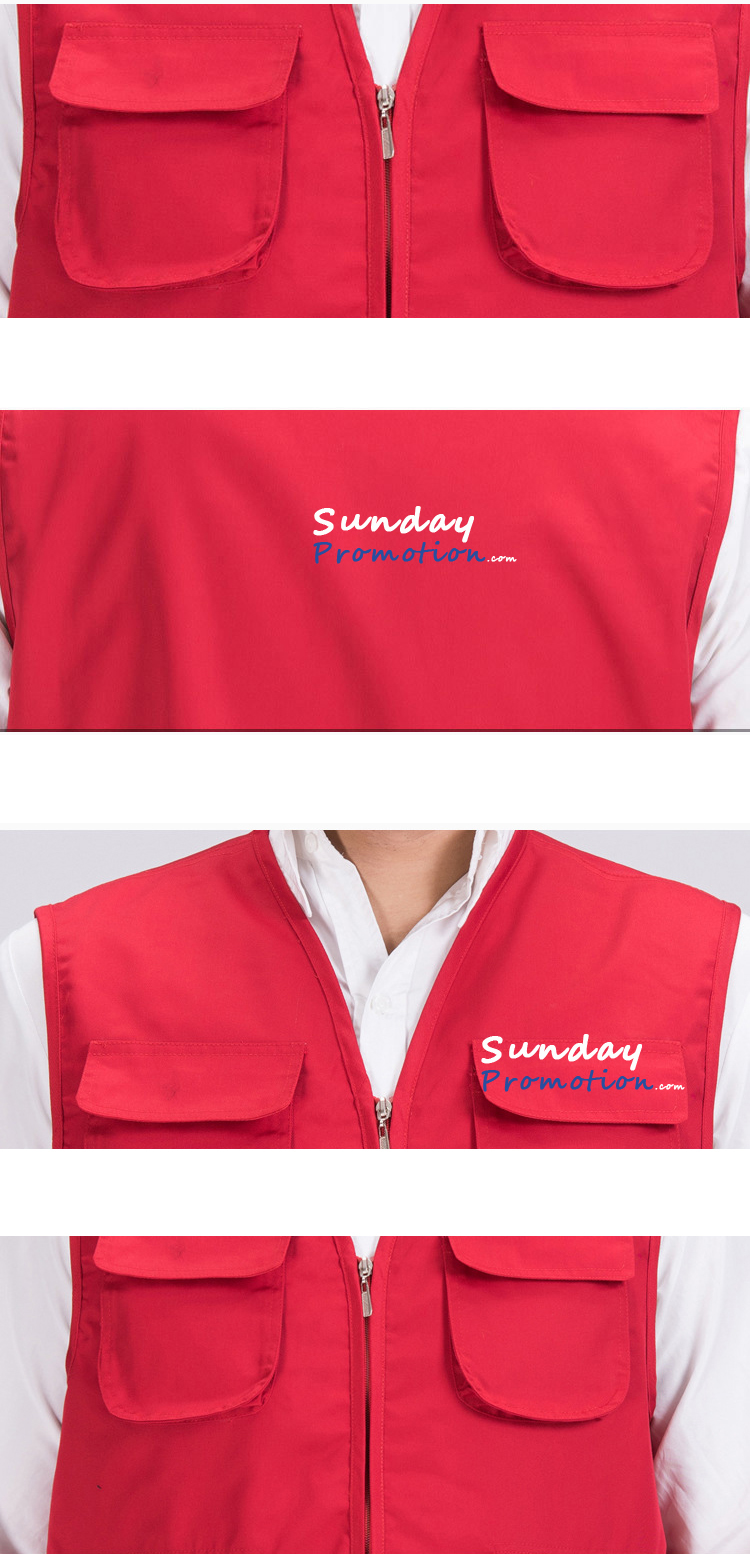 Custom Workwear for Staff in Bulk Fishing Jacket with Logo Print 1