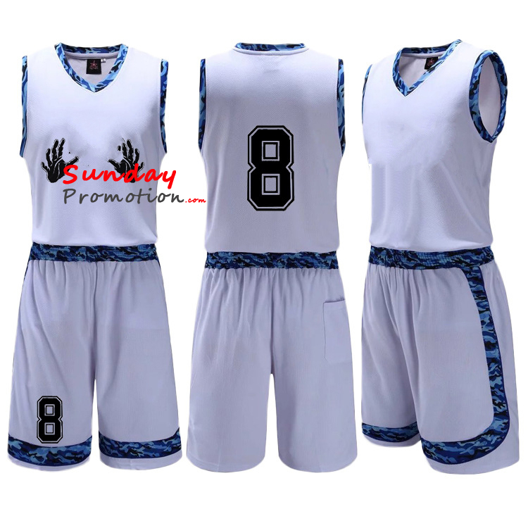 Custom Basketball Uniform with logo Print for High School Maker