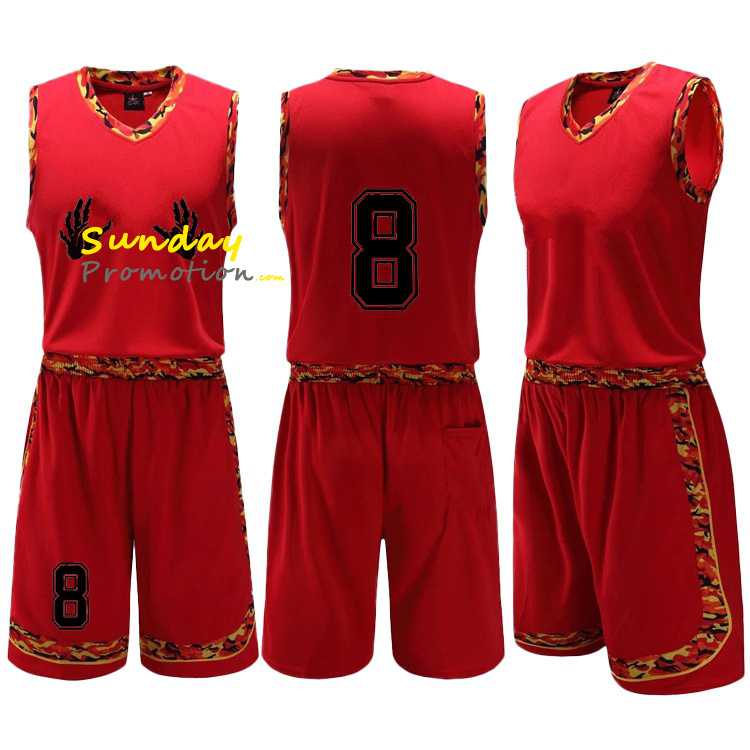 Custom Basketball Uniform with logo Print for High School Maker 1