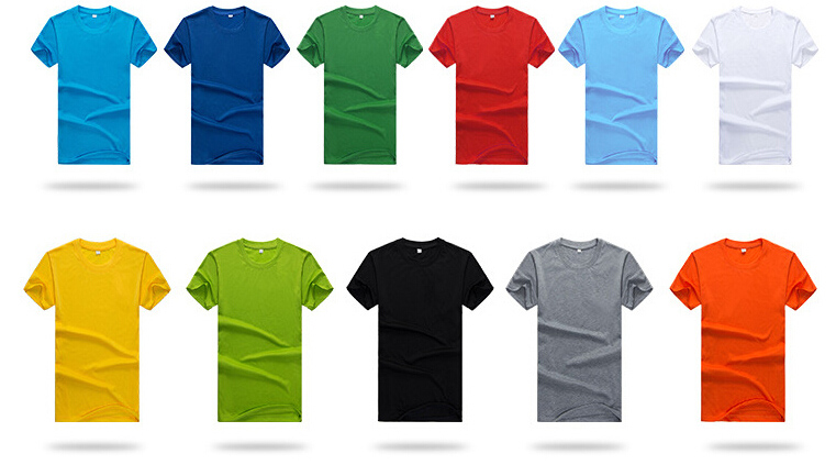 5.6-oz Poly Cotton Custom T-shirt with Logo Imprint